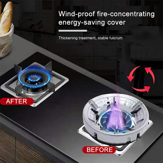 Magical Gas Stove Energy Saving Windshield Bracket (Pack of 2 Pieces )