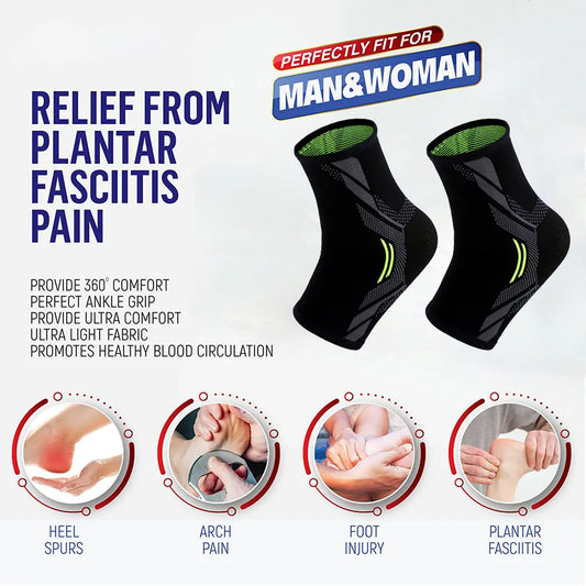 ORTHOPEDIC PRESSURIZED AND ELASTIC NEURO-SOCKS